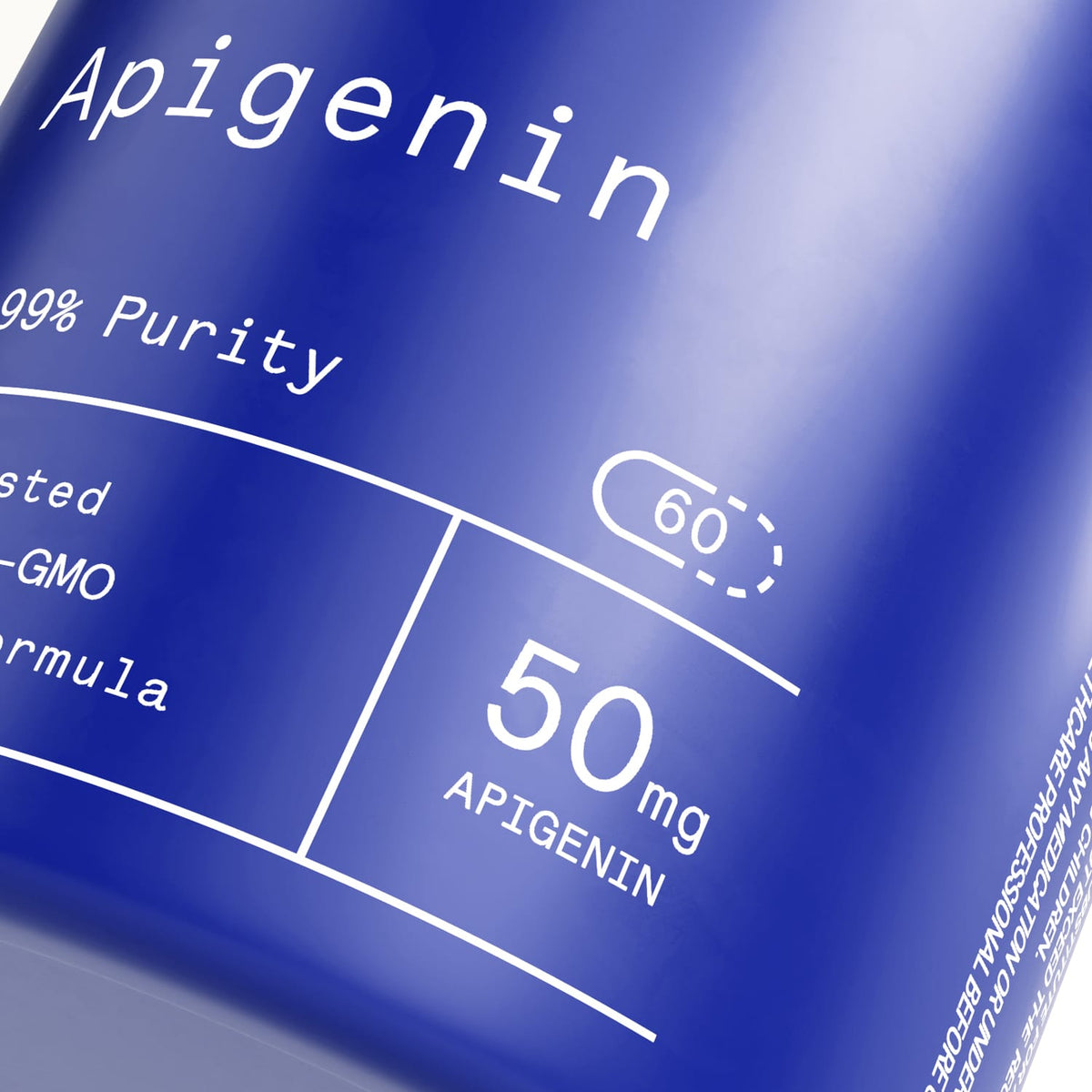 Ultra Purity Apigenin sleep optimiser capsules for rest – view 5