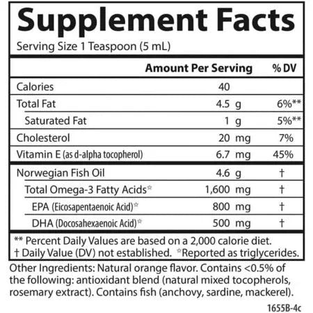 Carlson Labs The Very Finest Fish Oil 1,600mg