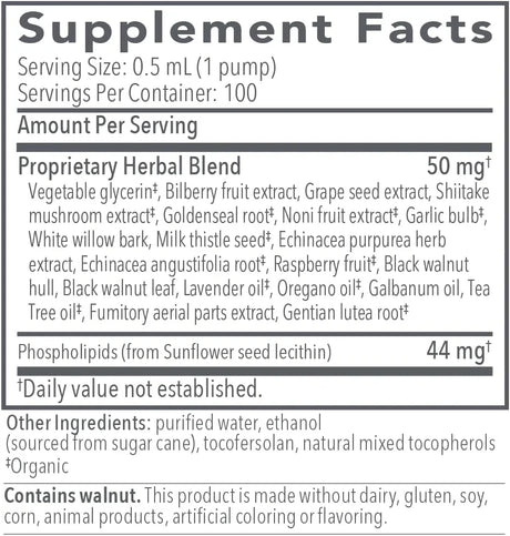 Biocidin Botanicals Biocidin®LSF - Broad-Spectrum Liposomal Formula - 50ml