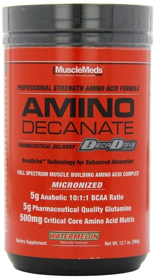 MuscleMeds Amino Decanate, Fruit Punch - 381 grams