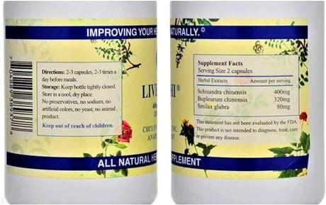 Chi's Enterprise Liver Chi - 120 Capsules