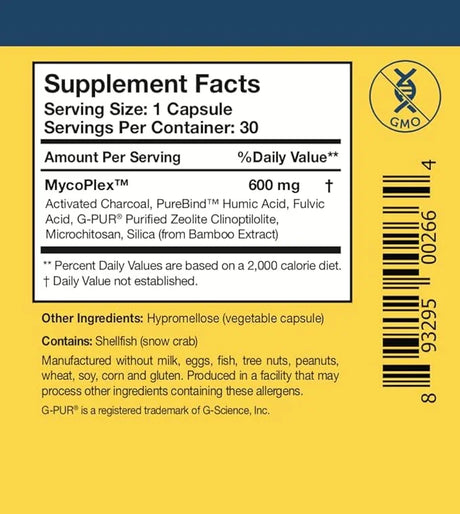 Researched Nutritionals Mycopul, 30 Capsules