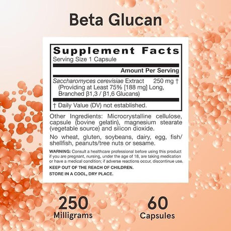 Jarrow Formulas Beta Glucan - 60 caps