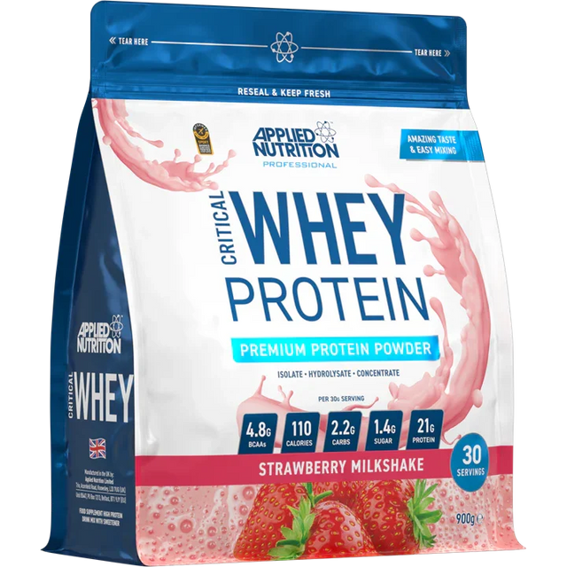 Applied Nutrition Critical Whey 900g Strawberry