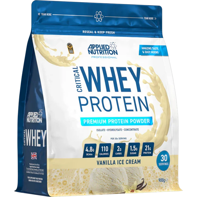 Applied Nutrition Critical Whey 900g Vanilla