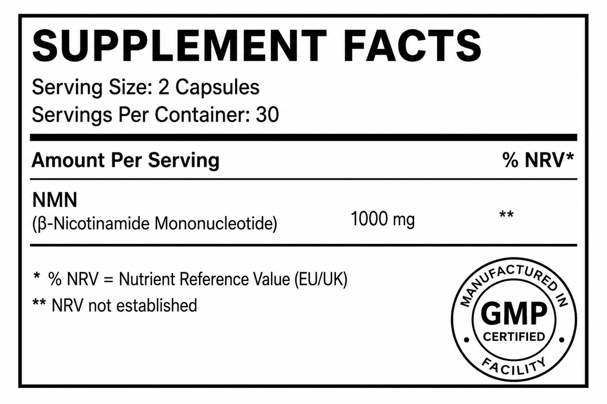 Ultra Purity Longevity Protocol Stack NMN resveratrol TMG – view 15