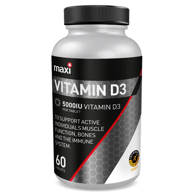 Maxi Nutrition Vitamin D3 120 Caps
