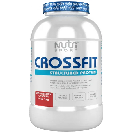 NutriSport Crossfit Structured Protein 3kg Strawberry