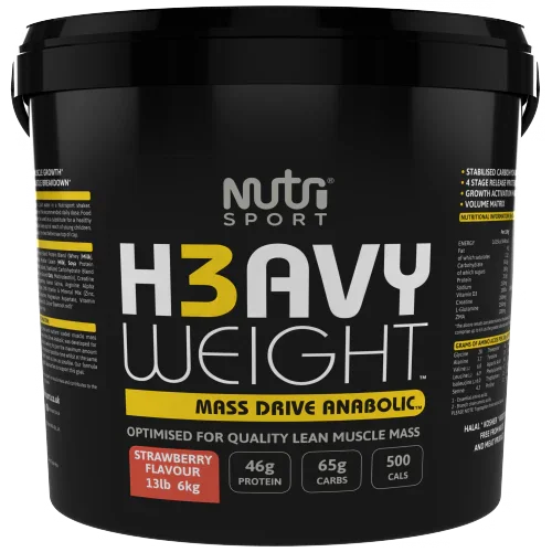 NutriSport H3avyweight Mass Drive Anabolic 1.5kg Banana