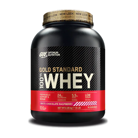 Optimum Nutrition Gold Standard 100% Whey 2.27kg White Chocolate Raspberry