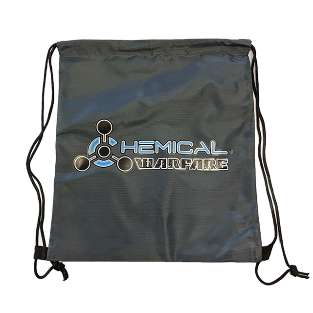 Chemical Warfare Drawstring Bag Blue/Grey