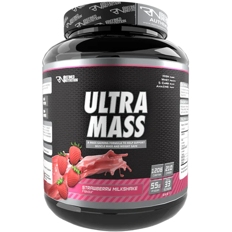 Refined Nutrition Ultra Mass 2kg Strawberry Milkshake