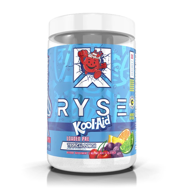 RYSE Loaded Pre-Workout 420g Kool-Aid Tropical Punch