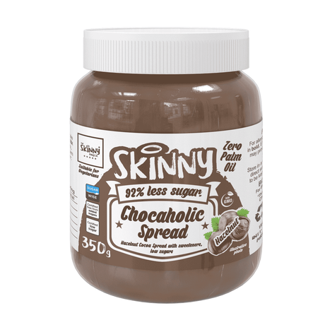The Skinny Food Co Chocaholic Spread 350g Chocolate Hazelnut