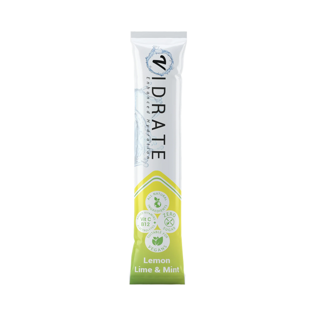 Vidrate Hydration Powder 10x3g Lemon Lime & Mint