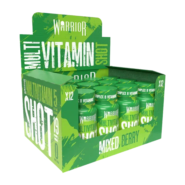 Warrior Multi-Vitamin Shots 12x60ml Citrus