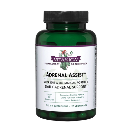 Adrenal Assist, 90 Vegan Capsules - Vitanica - welzo