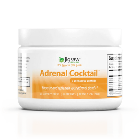 Adrenal Cocktailâ„¢ (jar) - 60 Servings - Jigsaw Health - welzo