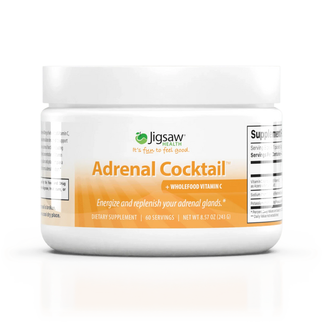 Adrenal Cocktailâ„¢ (jar) - 60 Servings - Jigsaw Health - welzo