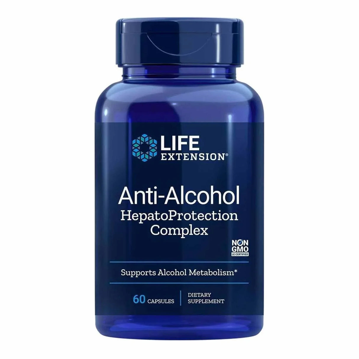 Anti-Alcohol with HepatoProtection Complex 60 caps - Life Extension - welzo