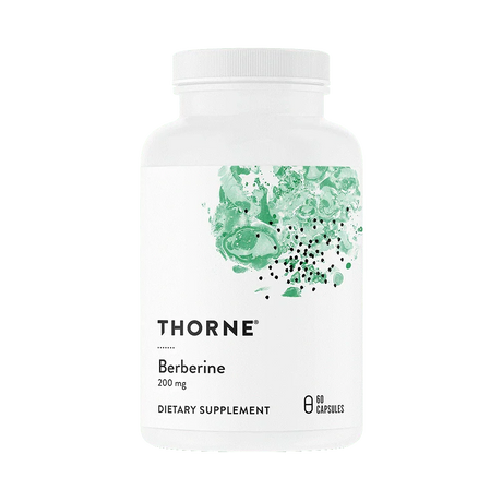 Berberine 200mg (formerly Berbercap) - 60 Veg Caps - Thorne Research - welzo