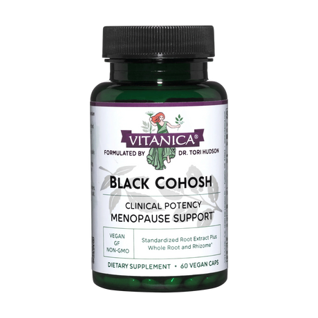 Black Cohosh, 60 Veg Capsules - Vitanica - welzo