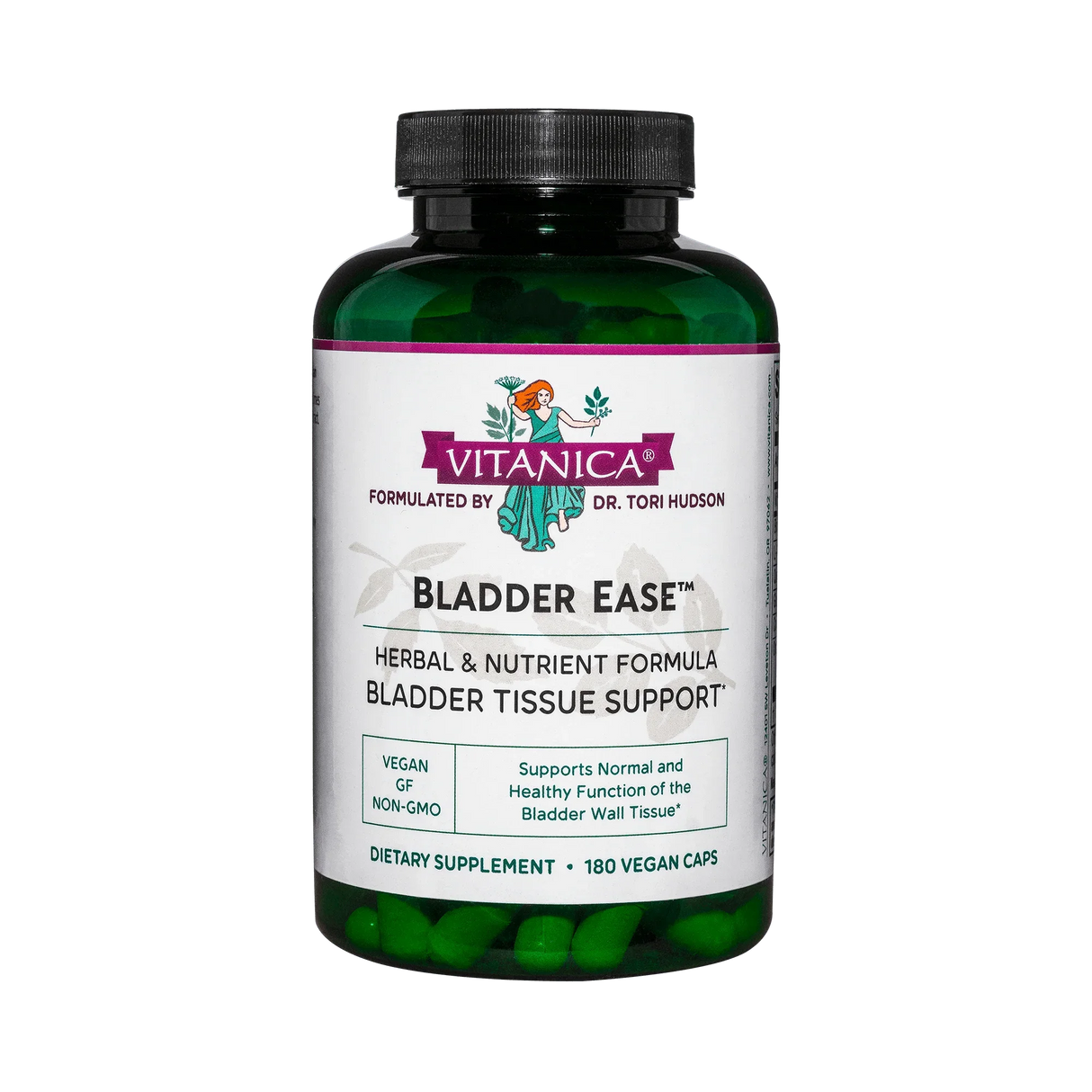 Bladder Ease - 180 capsules - Vitanica - SOI* - welzo