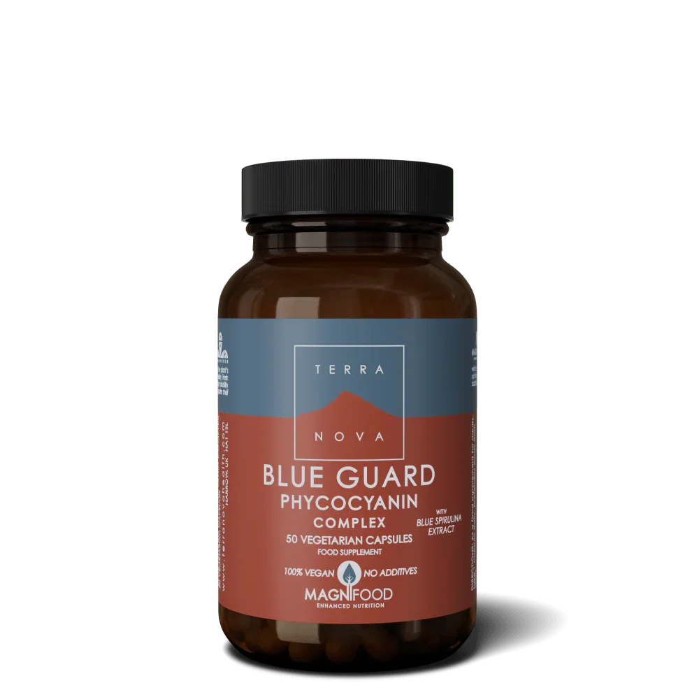 Blue Guard Phycocyanin Complex, 50 Capsules - Terranova - welzo