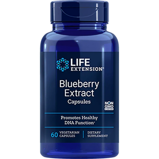 Blueberry Extract, 60 capsules, Life Extension - welzo