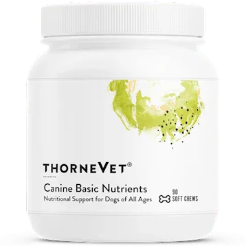 Canine Basic Nutrients - 120 Capsules - Thorne Vet Companion Animal Health Products - welzo