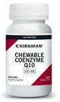 Coenzyme Q10 100mg, 120 Chewable Tablets - Kirkman Labs - welzo