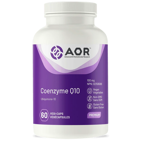 Coenzymes Q10 100mg - 60 Capsules - AOR - welzo