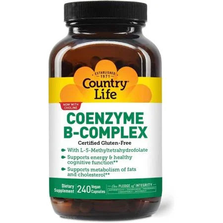Country Life Coenzyme BComplex Advanced Vegan Capsules