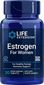 Estrogen for Women 30 Tablets - Life Extension - welzo