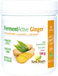 FermentActive Ginger, 150 g - New Roots Herbal - welzo