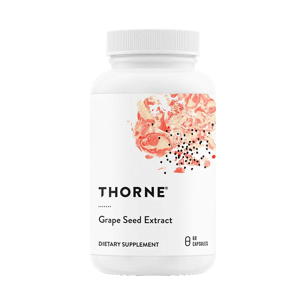 Grape Seed Extract (formerly O.P.C.-100) - 60 Capsules - Thorne Research - SOI** - welzo