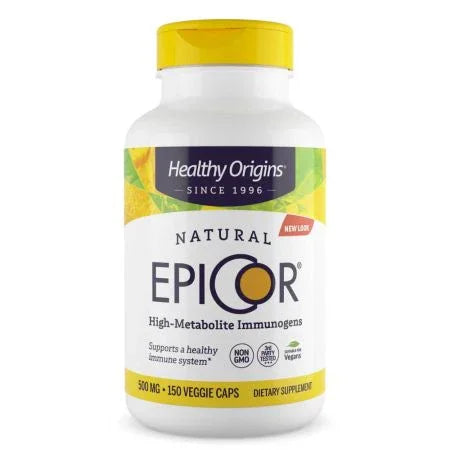 Healthy Origins Epicor 500 mg Veggie Capsules