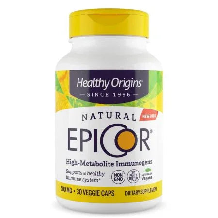Healthy Origins EpiCor 500mg Veggie Capsules
