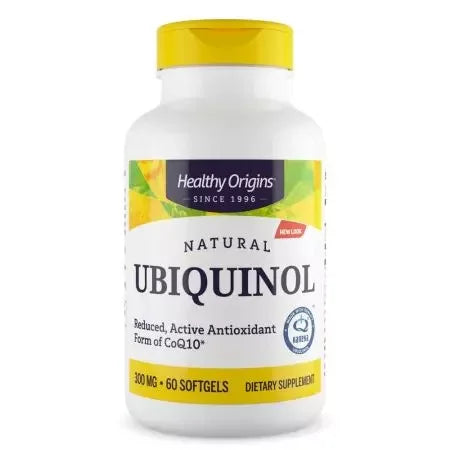 Healthy Origins Ubiquinol 300mg Softgels