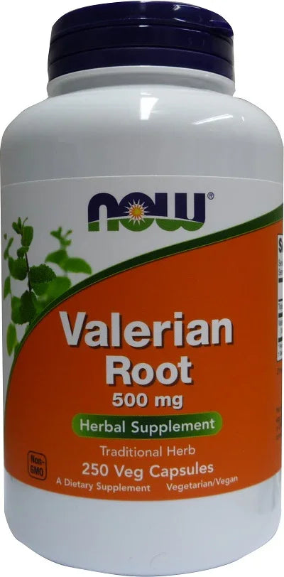 NOW Foods Valerian Root, 500mg - 250 vcaps