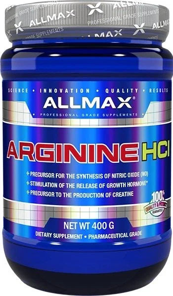 AllMax Nutrition Arginine HCl - 400 grams