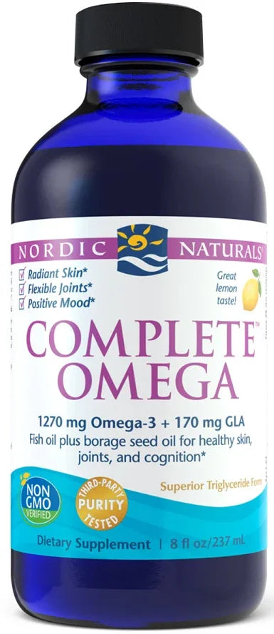 Nordic Naturals Complete Omega, 1270mg Lemon - 237 ml.
