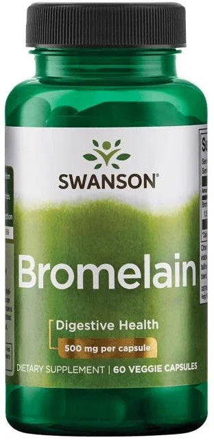 Swanson Bromelain, 500mg - 60 vcaps