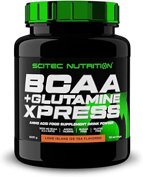 SciTec BCAA + Glutamine XPress, Long Island Ice Tea - 600 grams