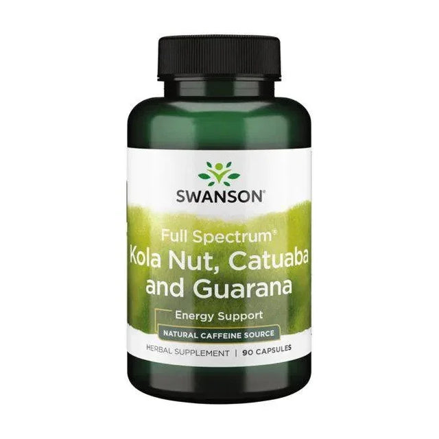 Swanson Full Spectrum Kola Nut, Catuaba & Guarana - 90 caps