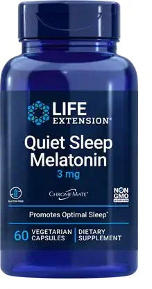 Life Extension Quiet Sleep Melatonin, 3mg - 60 vcaps