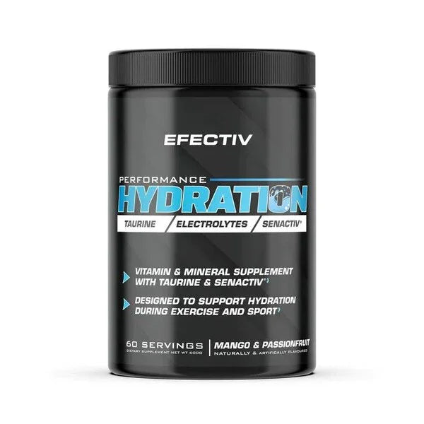 Efectiv Nutrition Performance Hydration, Mango & Passionfruit - 600 grams