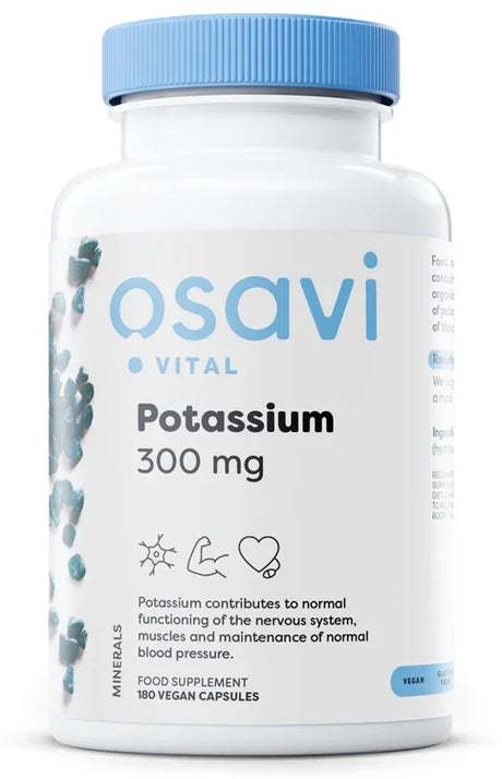 Osavi Potassium, 300mg - 180 vegan caps