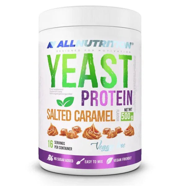 Allnutrition Yeast Protein, Salted Caramel - 500 grams