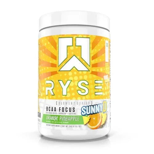 RYSE BCAA Focus, Sunny D Orange Pineapple - 342 grams
